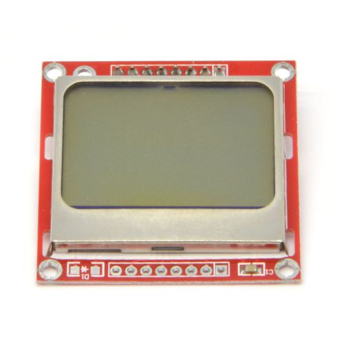 1pcs 84*48 84x84 lcd module white backlight adapter pcb for arduino diy for sale