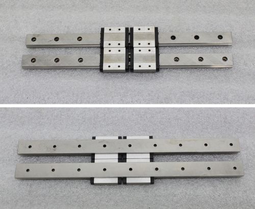 NSK BLOCK  + 265MM LINEAR BEARING LM GUIDE CNC ROUTER  2RAIL 4BLOCK