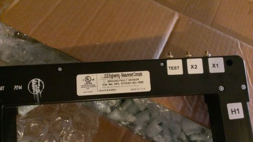 Jsb engineering ground fault sensor gfl 101x301-sc-1200 new for sale