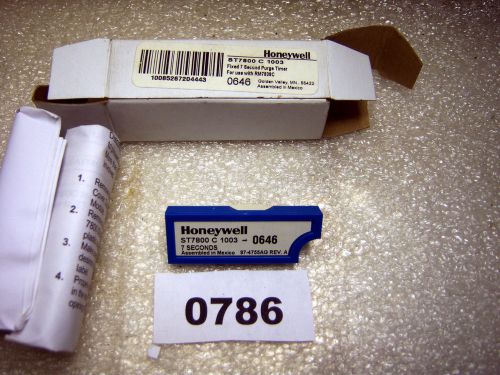 (0786) Honeywell ST7800 C 1003 Purge Timer 7 SECONDS