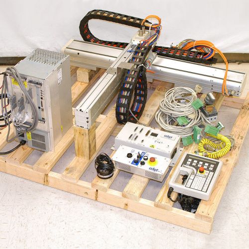 Adept 90400-10080 800mm linear 2 axis xy robot module +pa-4 controller jr3 force for sale