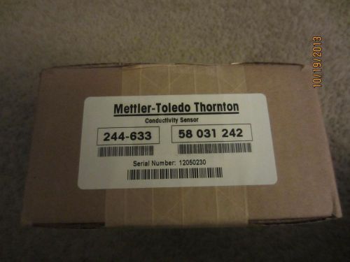 Mettler-toledo thornton mt conductivity sensor 244-633, 58 031 242 new in box for sale