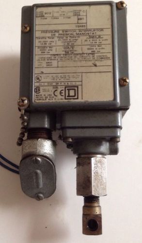 Square D Pressure Switch 9012 GCW-1 Series C
