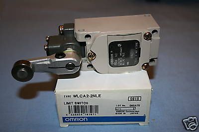 New omron roller limit switch wlca2-2nle   bnib for sale