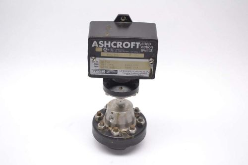 Ashcroft b424v snap action 200psi range 1000psi max pressure switch b429687 for sale