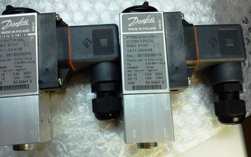 Danfoss pressure control mbc5100 0,5 bar rising 2 pieces stock  heavy duty press for sale