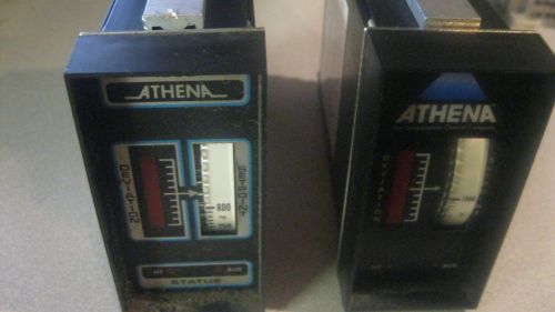 2- athena temperature controllers, 1810-v-b 1100-v 120/240 vac, 0-800f &amp; 0-1000 for sale