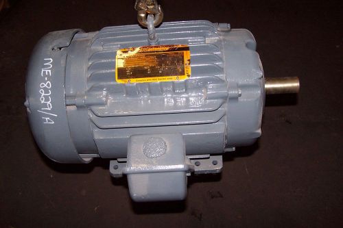 New baldor 20 hp electric motor 460 vac 1765 rpm 256t frame 3 phase for sale