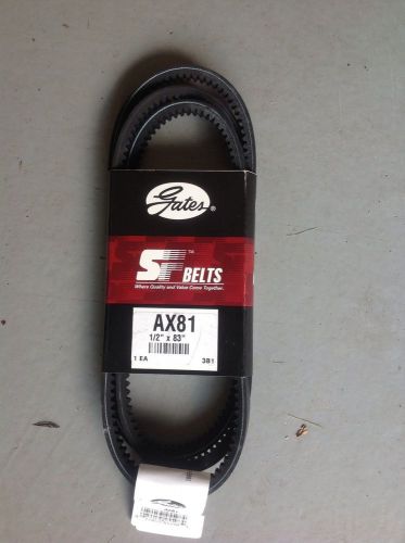 Gates ax-81 notched grip v-belt for sale