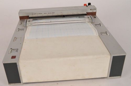 Kipp and zonen bd 8 linear chart recorder plotter w/ ink bd8 for sale
