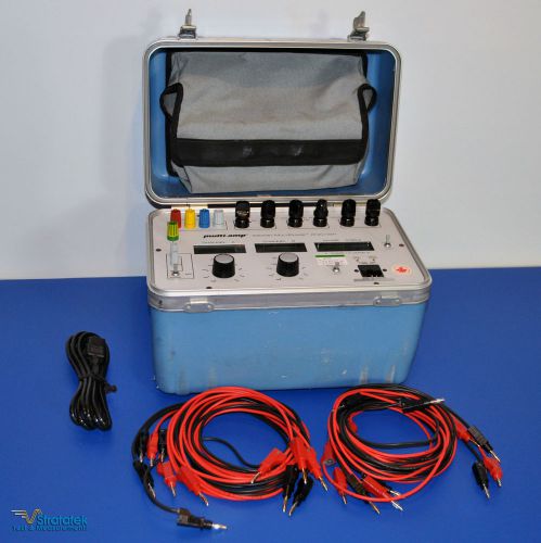 Megger Multi-amp MultiPhase Analyzer Power Multimeter Cat 830430 NIST Calibrated