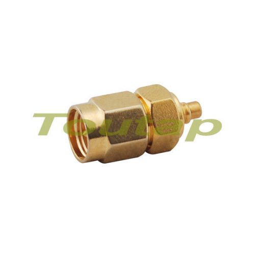 SMA-MMCX adapter SMA Plug to MMCX Plug male straight RF Coax Connector Adapter