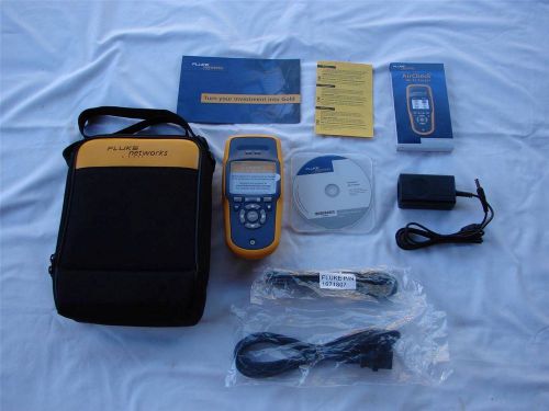 New - fluke networks aircheck wifi tester - free shipping in the continental usa for sale