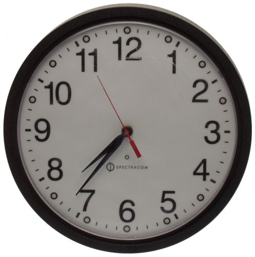 Spectracom analog wall clock timeview tv312g opt 03 buzzer 12 inch * guaranteed for sale