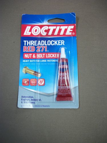 Loctite thread locker red 271 heavy duty nut &amp; bolt locker  27100 for sale