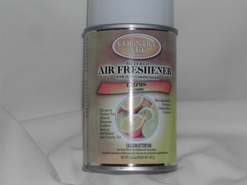 Country Vet Metered Air Freshener 5.3oz Citrus Scent No CFC&#039;s *Lot of 3* Offices