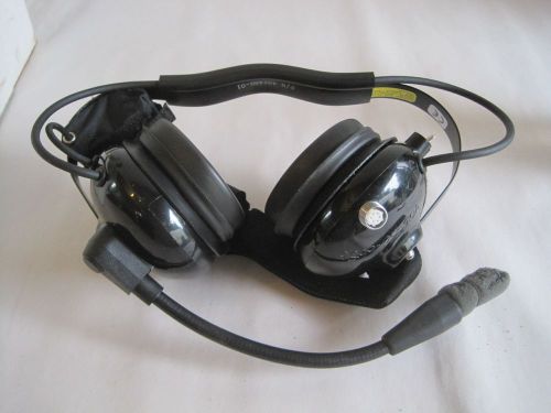 Motorola bdn6635b david clark vox headset with boom microphone nice radio set for sale