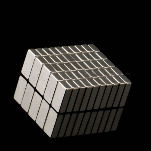 50x N35 Strong NdFeB Block Square Rare Earth Neodymium Craft Magnet 10 x 5 x 3mm