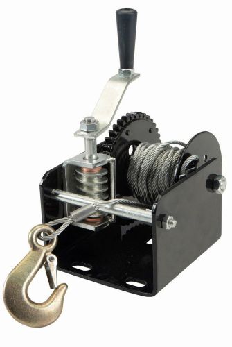New 2000 lb. capacity geared winch for sale