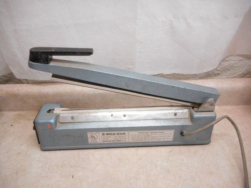 Seal-O-Matic, Impulse Sealer, TEW TISH-300, 1986, 12&#034; Surface, Works Great