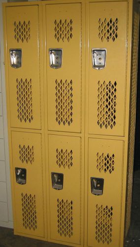 Heavy duty visual perforated athletic lockers for sale