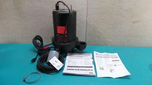 Dayton 1/2 hp 120 v automatic submersible effluent pump for sale