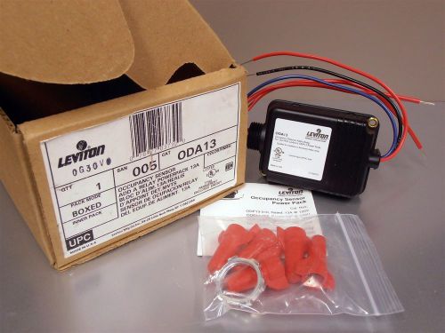 LEVITON Cat. No. ODA13 Occupancy Sensor Relay Power Pack NEW IN BOX!