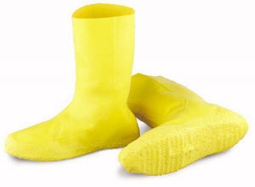 8400 - new in bag hazmat size xxl yellow latex boot or shoe covers for sale