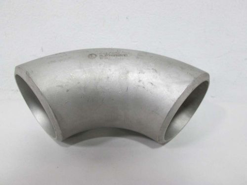 New ladish 6-ghf 2-1/2in 90deg wp316 s/40 stainless pipe fitting d336656 for sale