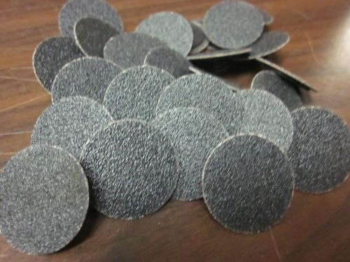 25pc 1&#034; 100grit roloc cookie discs silicon carbide sanding disc roll lock type r for sale