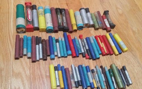 Huge lot of 72 assorted machinist end mill bits lathe mill press for sale