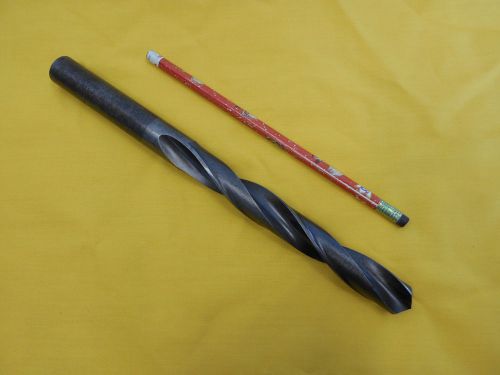 49/64&#034; x 10&#034; STRAIGHT SHANK DRILL BIT lathe mill drilling tool BAYSTATE USA