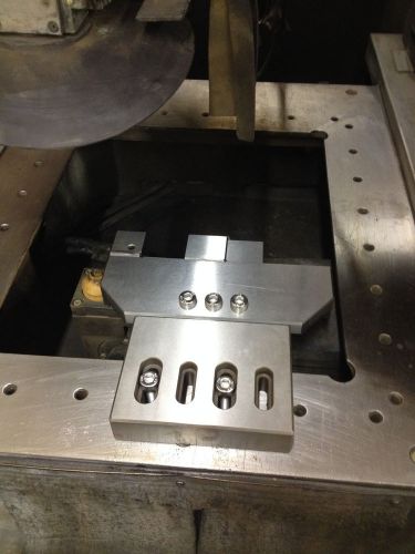 Wire edm vise and mount block for sale