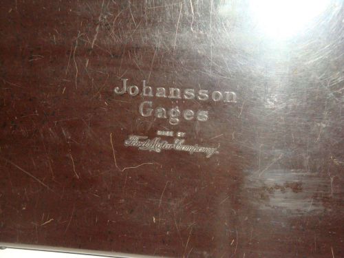 81pc Johansson Gauge Blocks Standard Set No.1-A  0.1001&#034; - 4&#034;