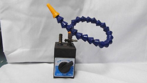 Metal magnetic base stand with flexible arm for dial indicator - blue for sale