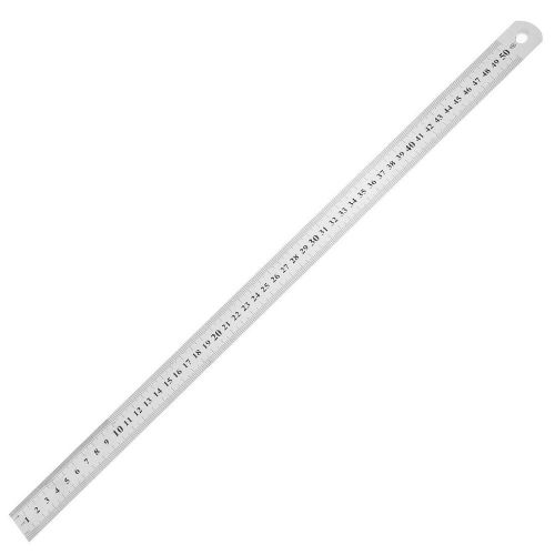 School office 50cm 20 inch measuring range 0.5mm accuracy straight ruler for sale