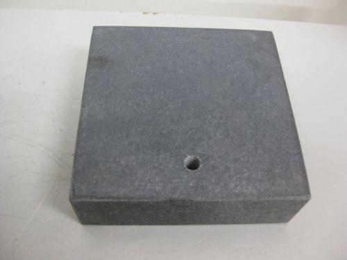 A Grade Black Granite Surface Plate for Comparator Stand - 6&#034; x 6&#034; x 2&#034; !48B!