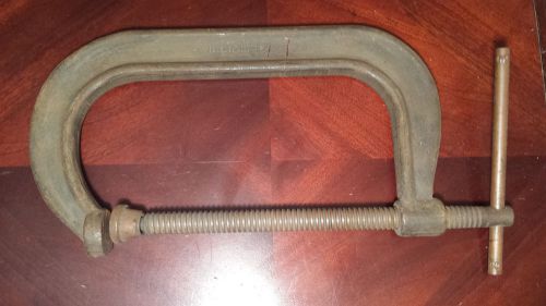 Williams #408 8&#034; Forged Steel C Clamp - 4 1/2&#034; Throat