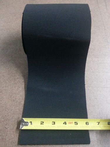 Closed cell sponge rubber neoprene/epdm blend strip 1&#034;x6&#034;x10 ft roll for sale