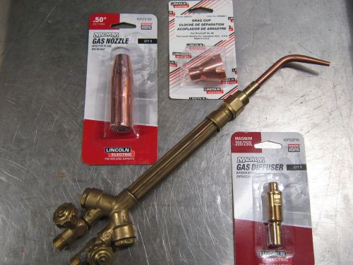 Victor torch handle with assessories for sale