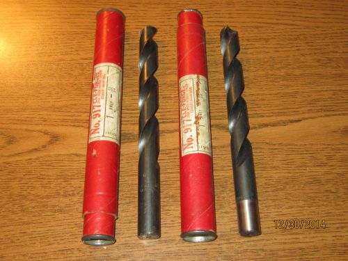 CLEVELAND CLE-FORGE 41/64” Straight Shank Drill Bits 2 ea Cleveland Twist Drill