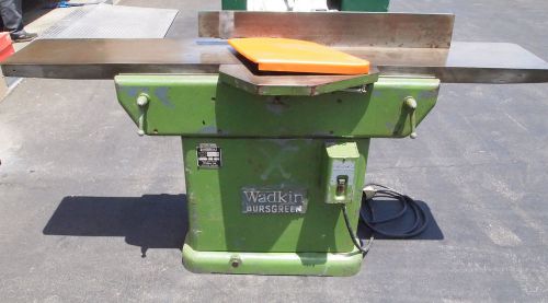 WADKIN Bursgreen 12&#034; Jointer (Woodworking Machinery)