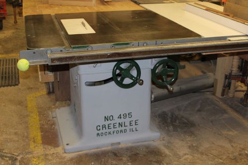 1939 Greenlee 495 Table Saw