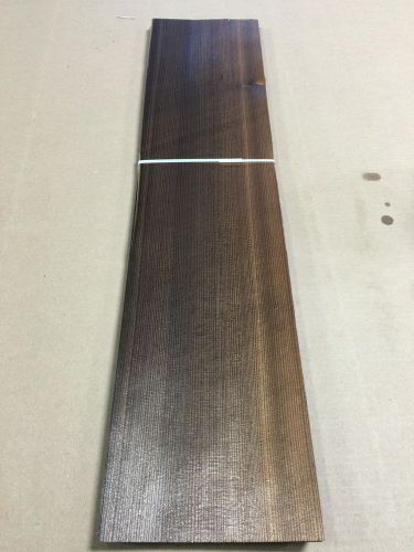Wood Veneer Fumed Larch 7x30 22pcs total Raw Veneer  &#034;EXOTIC&#034;  FL3 10-17