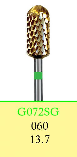 Dental lab carbide cutters-hp shank(44.5 mm)-g072sg/060 (8341)-cross cut(2 burs) for sale