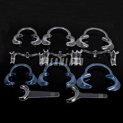 11 pcs new cheek retractors lip mouth openers large medium small 3 sizes for sale