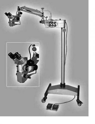 Genuine Quality GSS Dental Microscope - Zoom upto 25x Moterized Foot Focusing