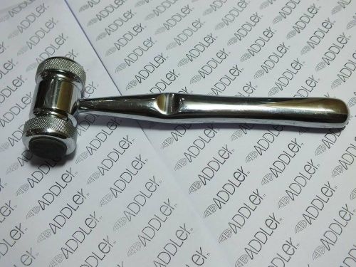 Dental Implant Mallete with Rubber Head ADDLER German Stainless