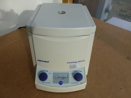 EPPENDORF CENTRIFUGE 5415D 5415 D WITH F45-24-11 ROTOR ERROR 6