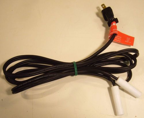 Instatherm oil bath banana-plug power cord 6&#039; long 110v 2-prong model 9698-16 for sale